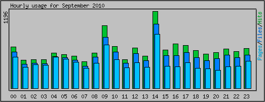 Hourly usage