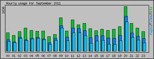 Hourly usage