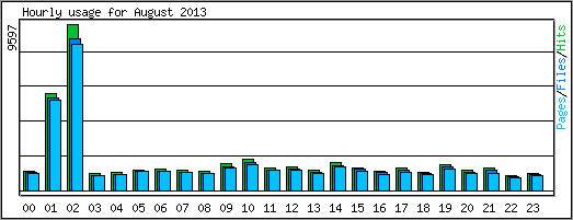 Hourly usage