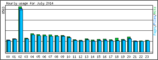 Hourly usage